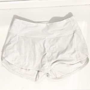 Lululemon speed up mid rise shorts 4”